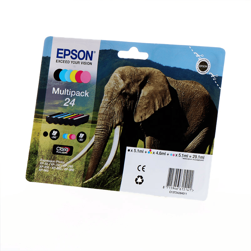 Epson Ink 24 / C13T24284011 BK,C,M,Y,PC,PM Multipack