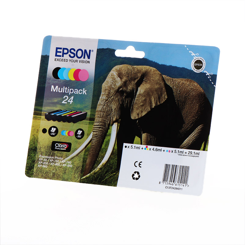 Epson Ink 24 / C13T24284011 BK,C,M,Y,PC,PM Multipack