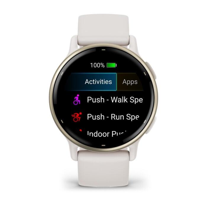 Garmin Indossabile Vivoactive 5 cream / 010-02862-11 Bianco 3,05 cm (1,2")