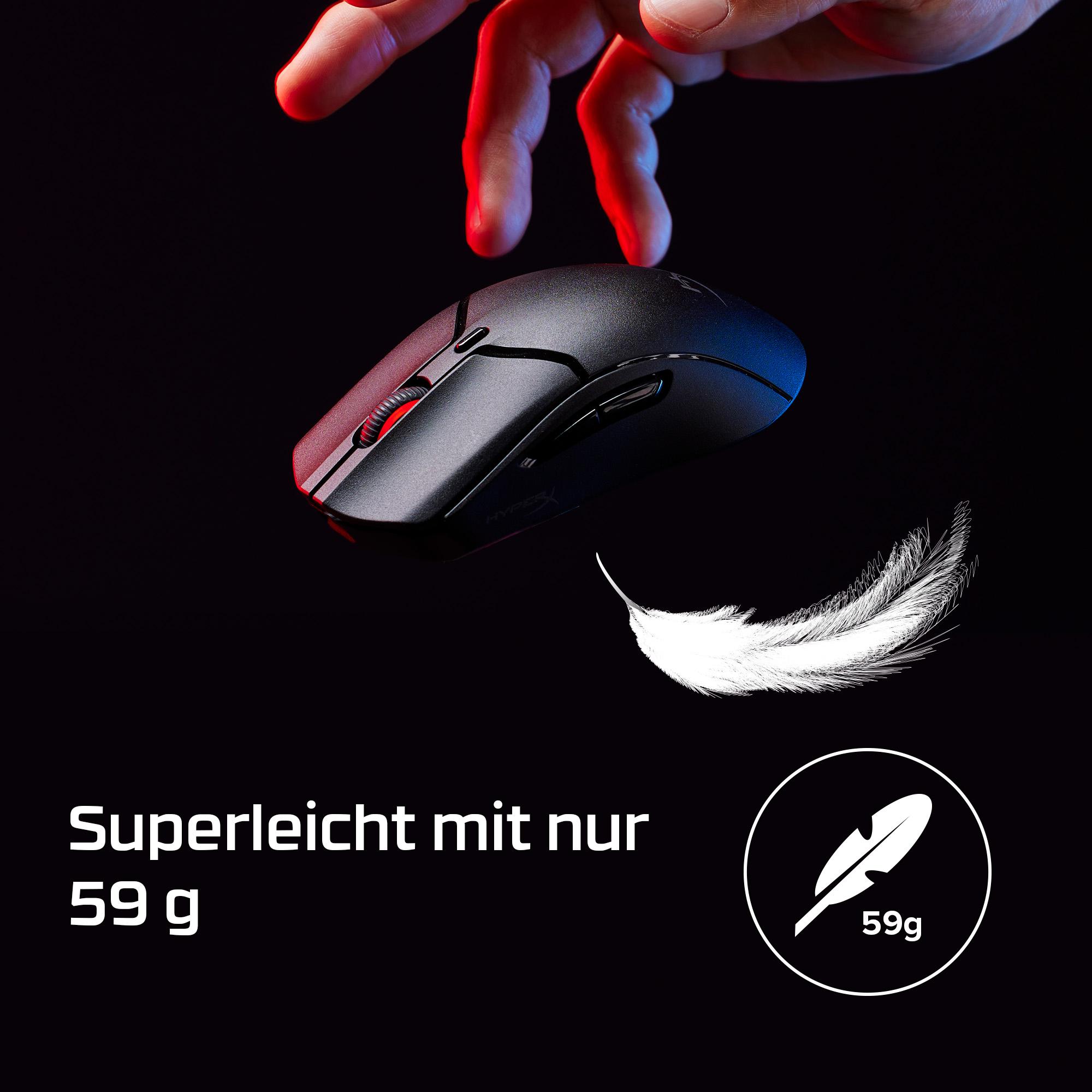 HyperX Souris Pulsefire Haste 2 Mini / 7D388AA Noir S