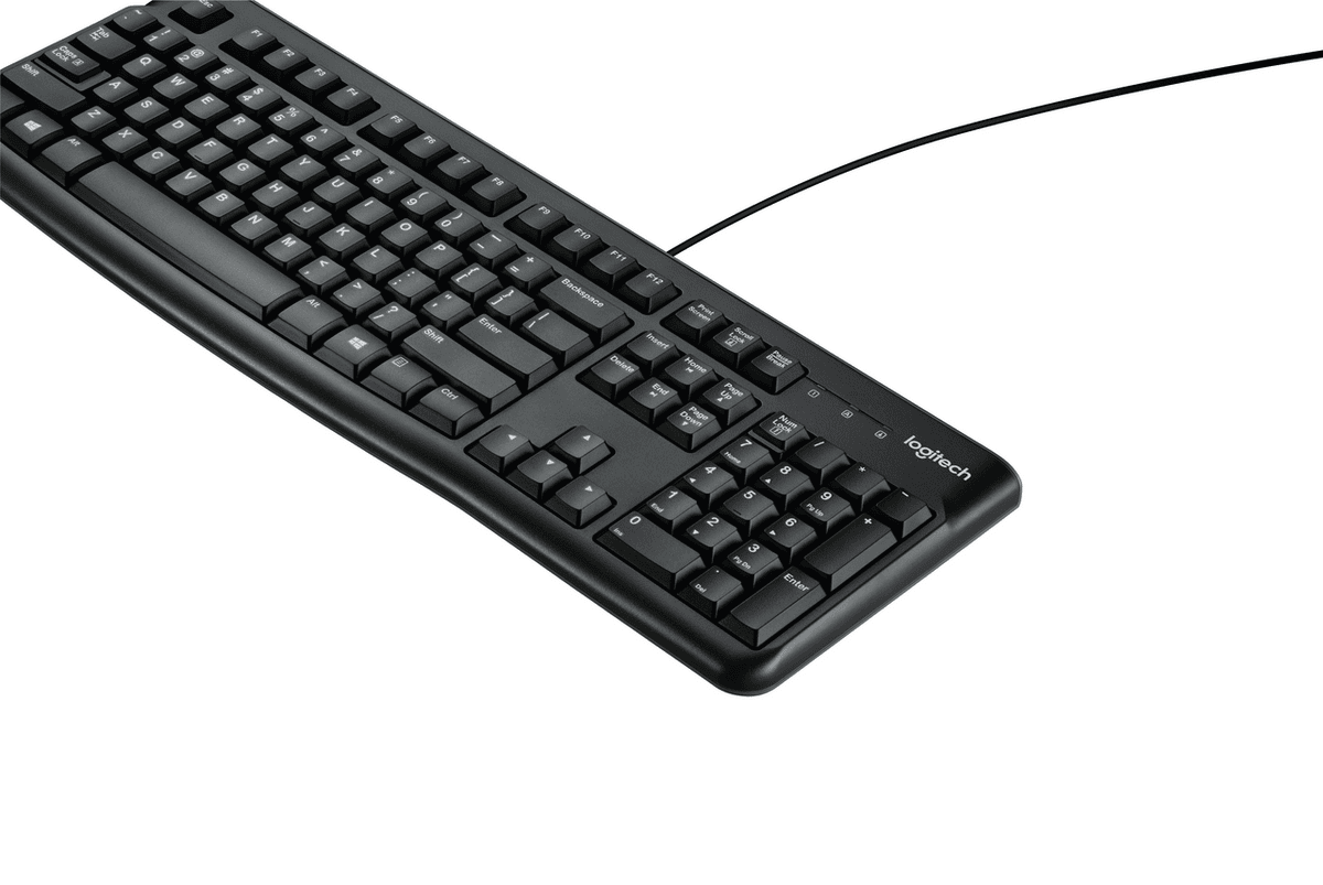 Logitech Tastiera K120 / 920-002508 Nero