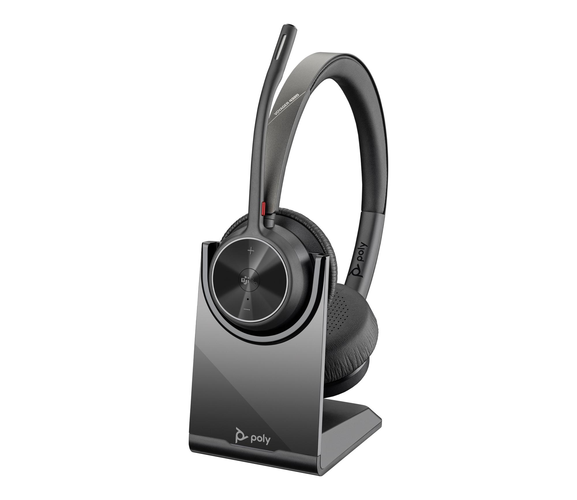 Plantronics/Poly Headset Voyager 4320 MS / 77Z00AA Schwarz