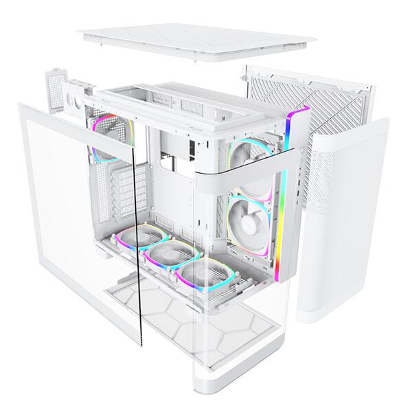 Montech Boîtier PC KING 95 PRO / KING 95 PRO (W) Blanc