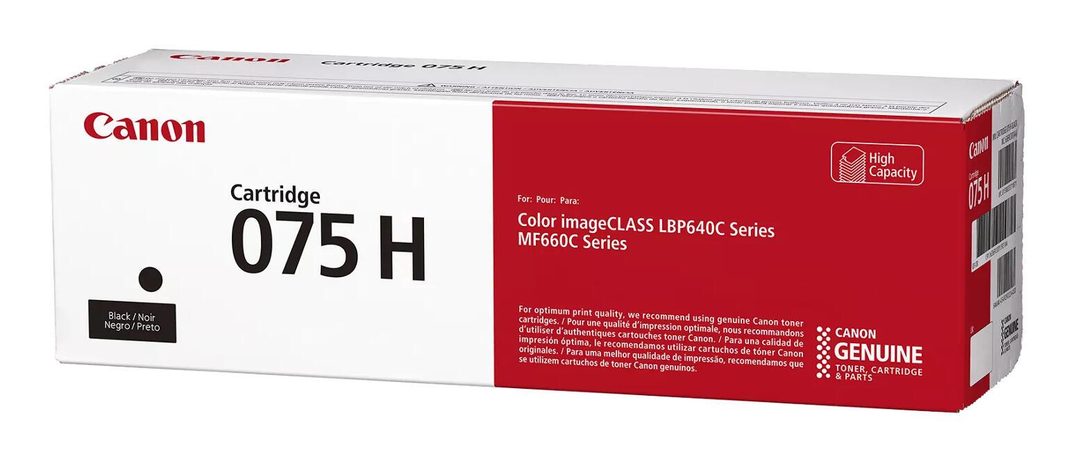 Canon Toner Cartridge 075 H BK / 6369C002 Nero