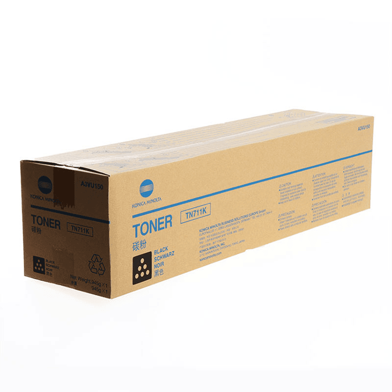 Konica Minolta Toner TN711K / A3VU150 Noir