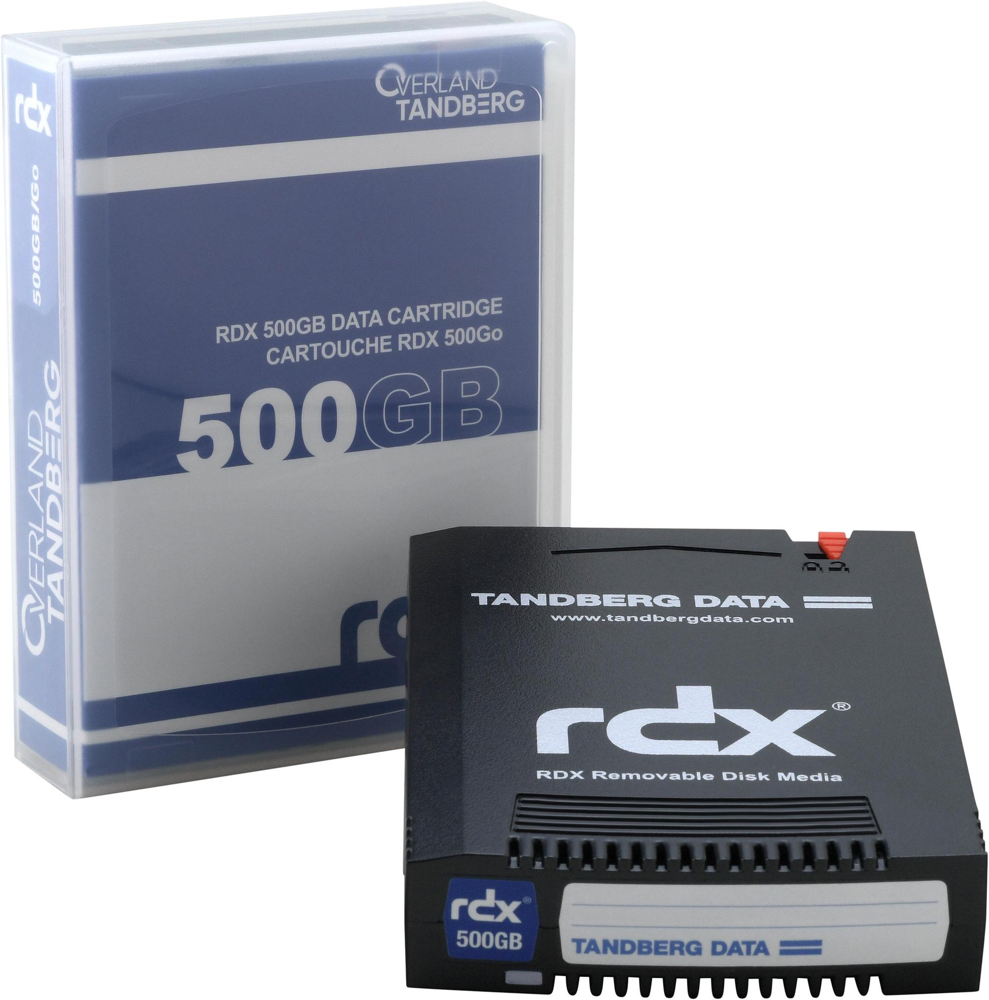 Tandberg Data RDX cassette OT HDD 500GB / 8541-RDX Black