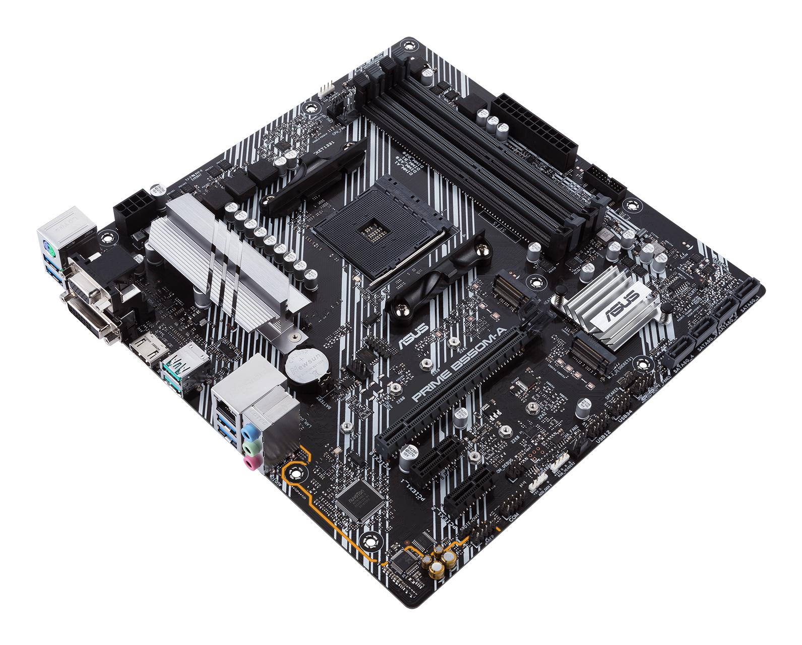 ASUS Mainboard PRIME B550M-A/CSM / 90MB14I0-M0EAYC Schwarz, Silber