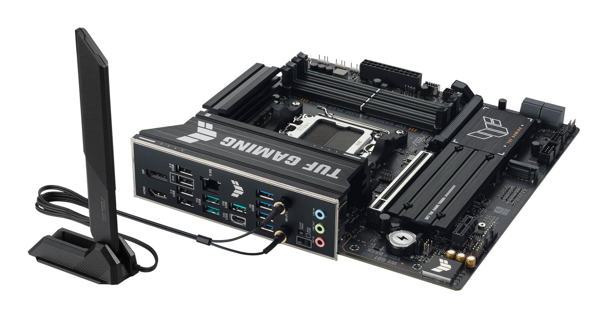 ASUS Mainboard TUF GAMING B850M-PLUS WIFI7 / 90MB1MU0-M0EAY0 Schwarz