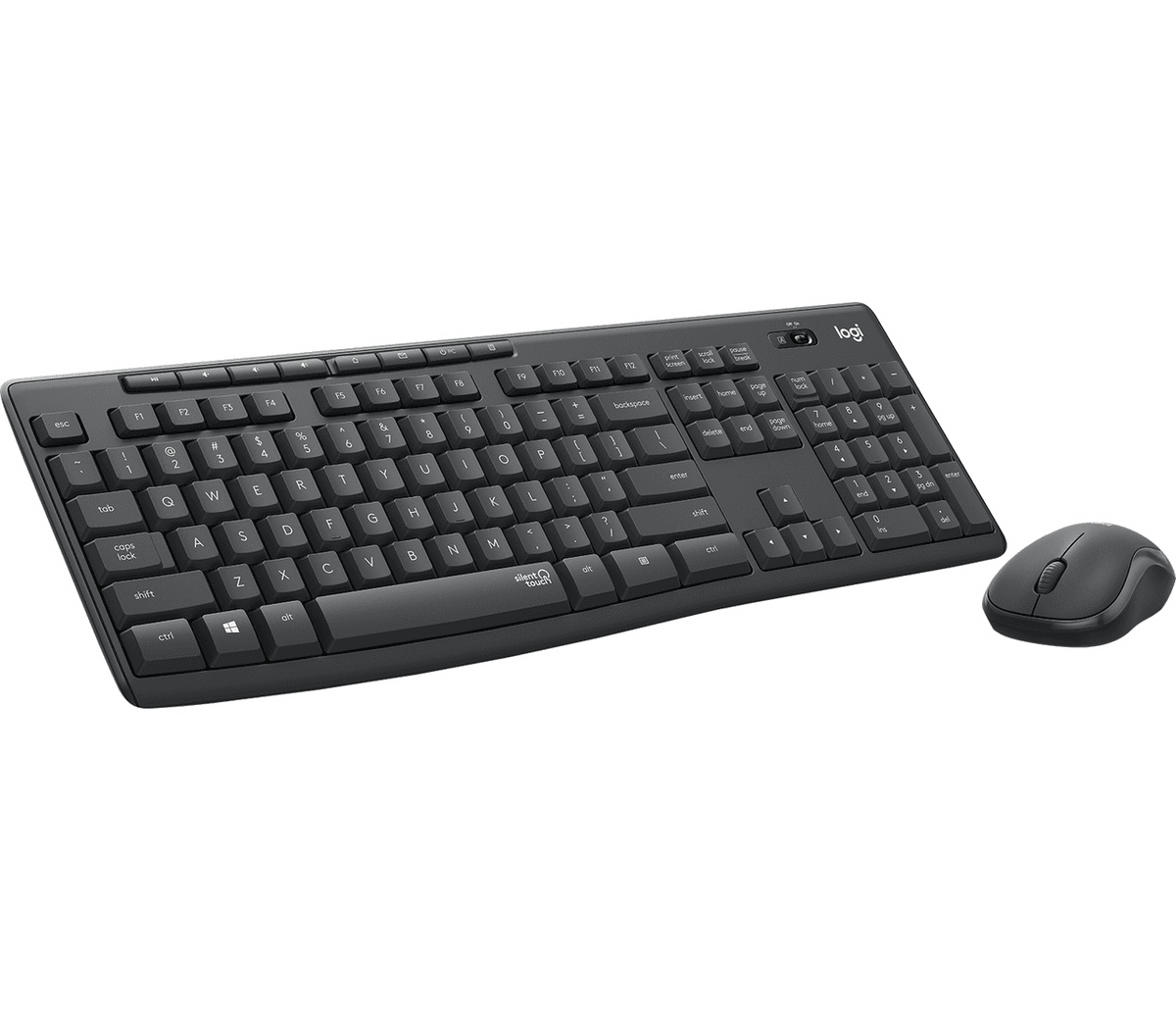 Logitech Mouse and keyboard set MK295 Silent / 920-009800 Black