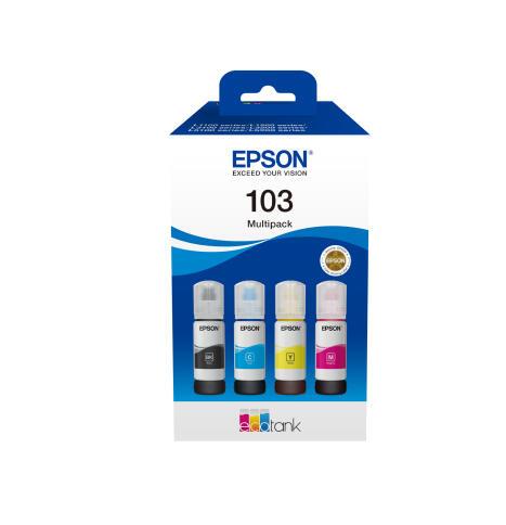Epson Ink 103 / C13T00S64A BK,C,M,Y Multipack