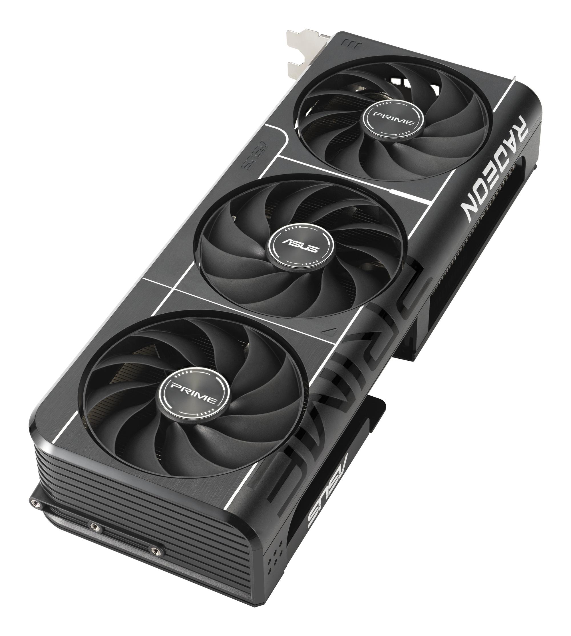 ASUS Grafikkarte PRIME RX9060XT O16G / 90YV0LF1-M0NA00 Schwarz