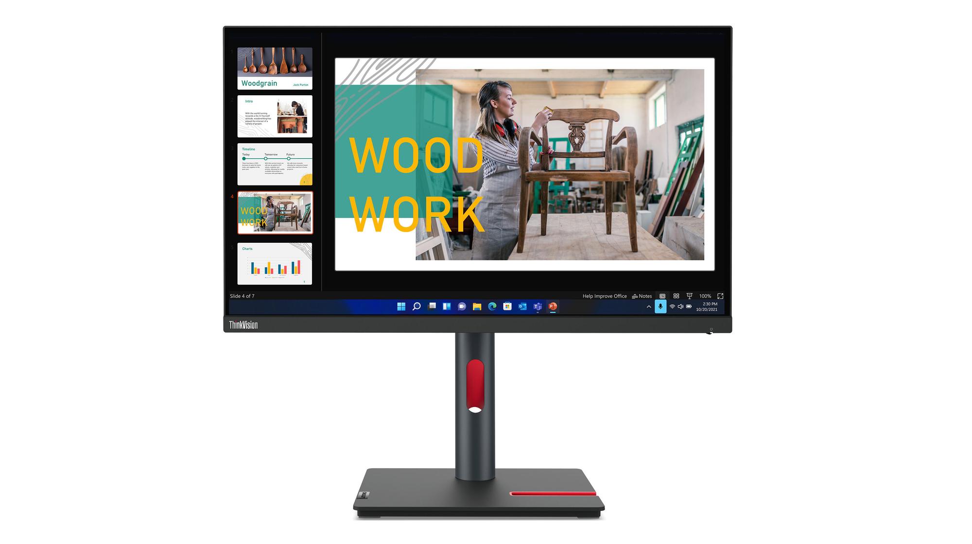 Lenovo Monitor P24q-30 / 63B4GAT6EU Negro 60,5 cm (23,8")