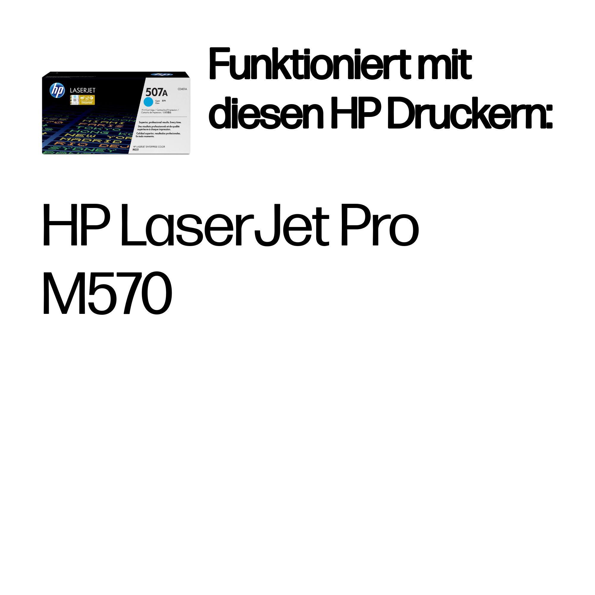 HP Toner 507A / CE401A Cyan Standard
