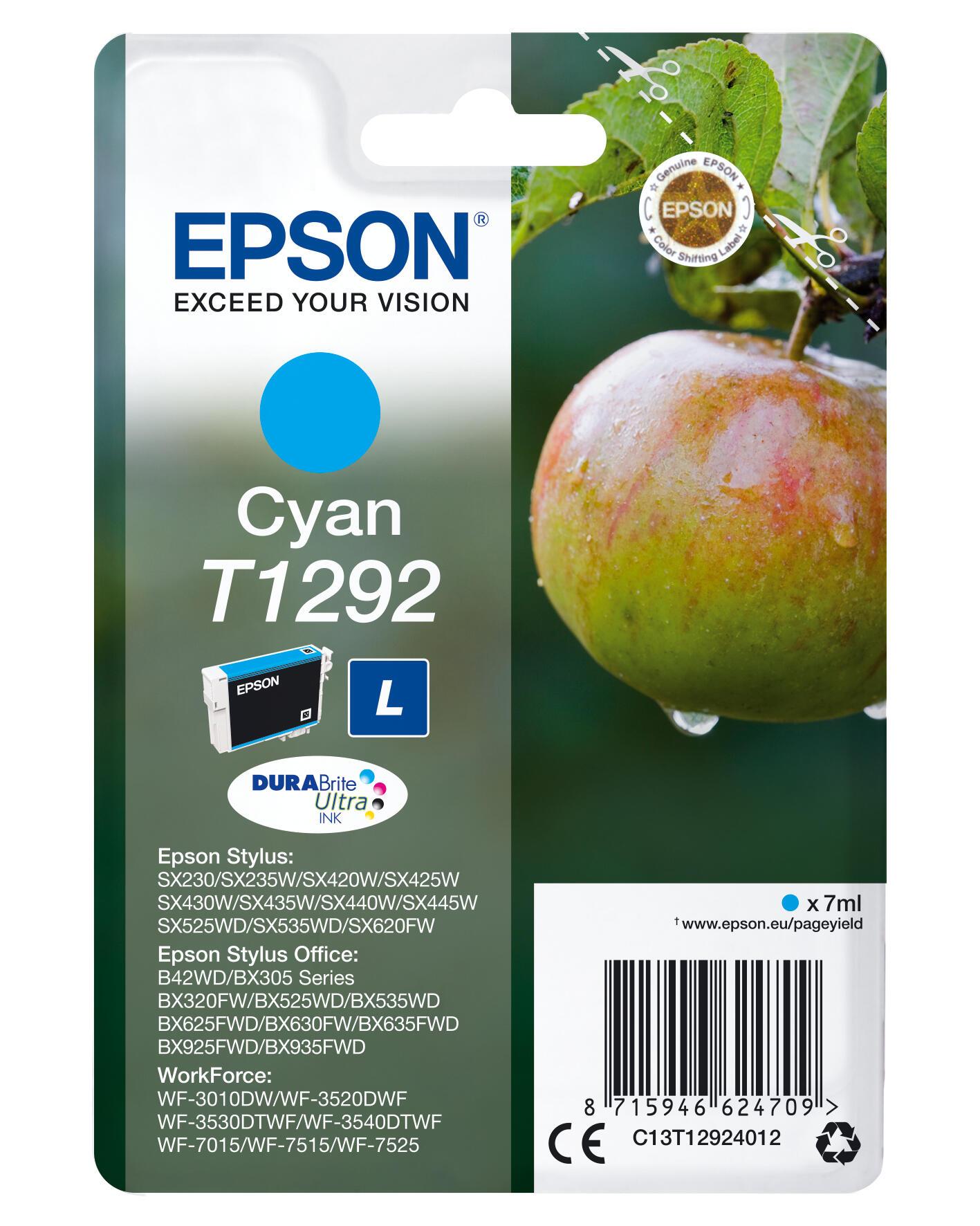 Epson T1292 / C13T12924012 Ciano
