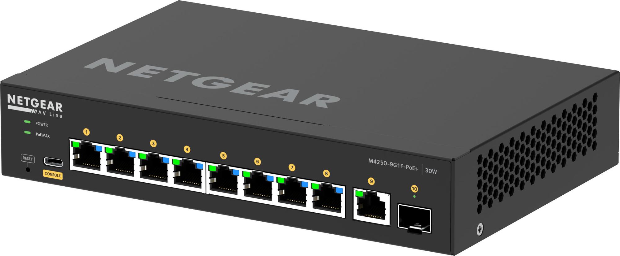 Netgear Interruptor GSM4210 / GSM4210PD-100EUS Negro