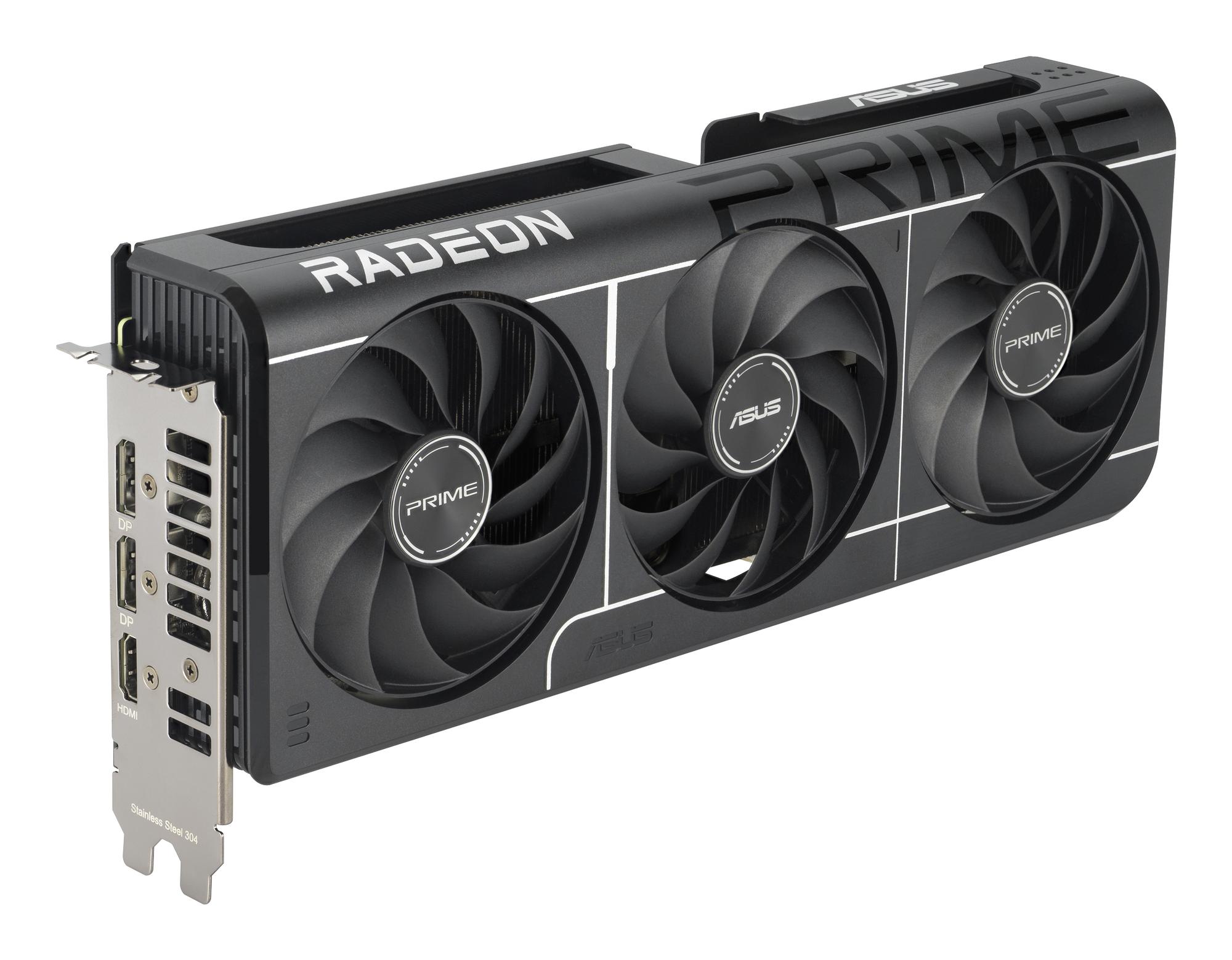 ASUS Grafikkarte PRIME RX9060XT O16G / 90YV0LF1-M0NA00 Schwarz