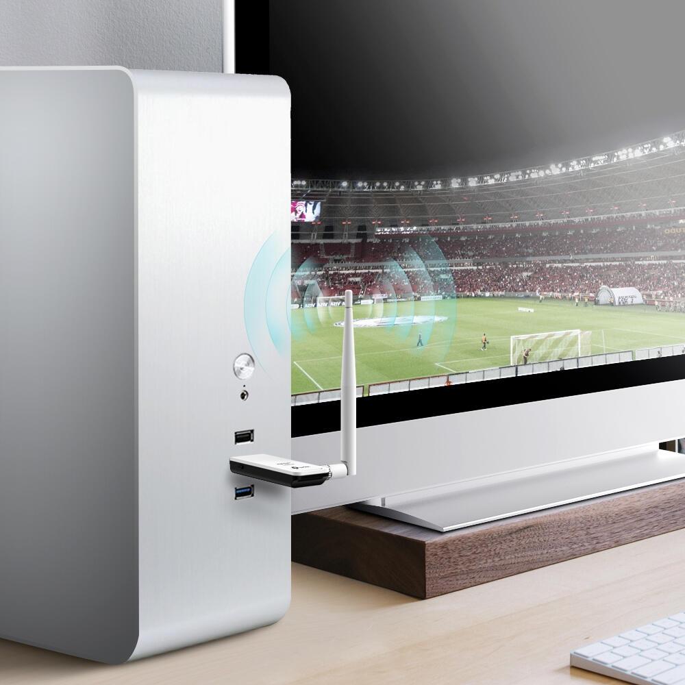 TP-Link Antenne WLAN USB TL-WN722N / TL-WN722N Noir, blanc