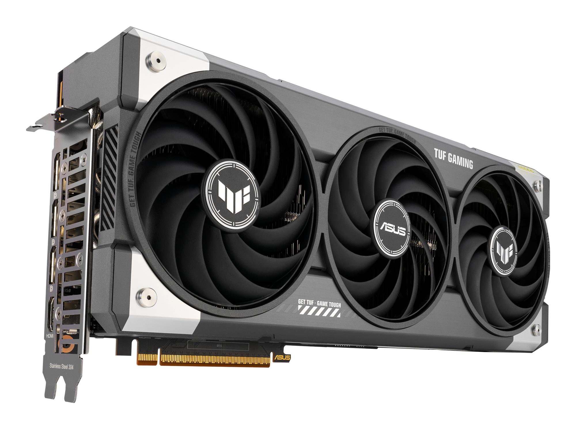 ASUS Grafikkarte TUF RX9070XT O16G / 90YV0L70-M0NA00 Schwarz, Silber