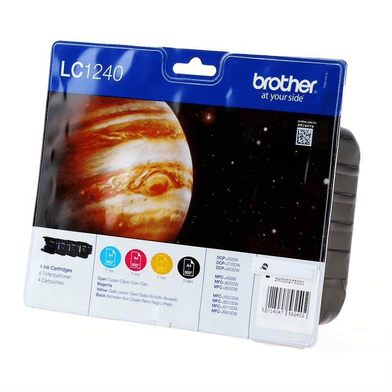 Brother Tinte LC-1240VALBPDR BK,C,M,Y