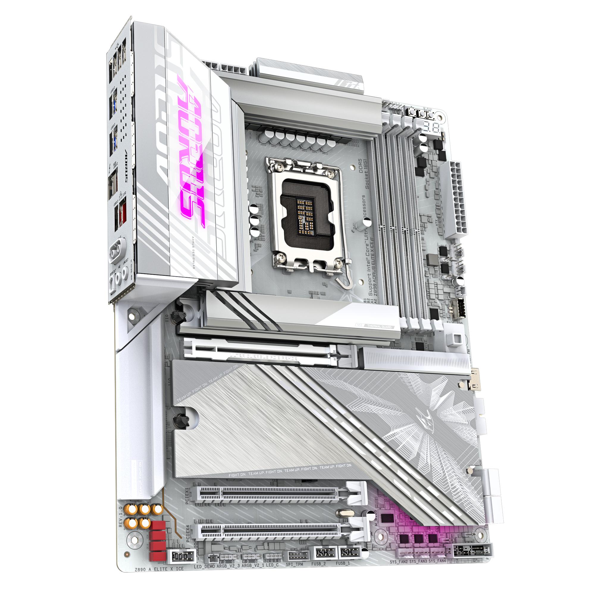 GIGABYTE Scheda madre Z890 AORUS ELITE X ICE / Z890 A ELITE X ICE Bianco
