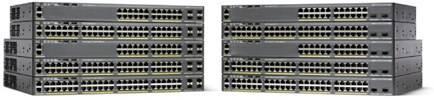 Cisco Interruttore 296024L / WS-C2960X-24TS-LL Nero