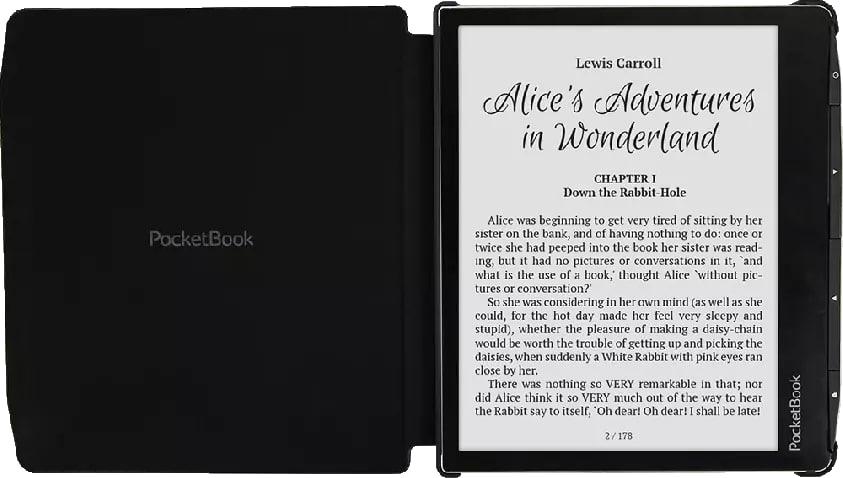 PocketBook Étui pour tablette Era 7" Shell Black / HN-SL-PU-700-BK-WW Noir