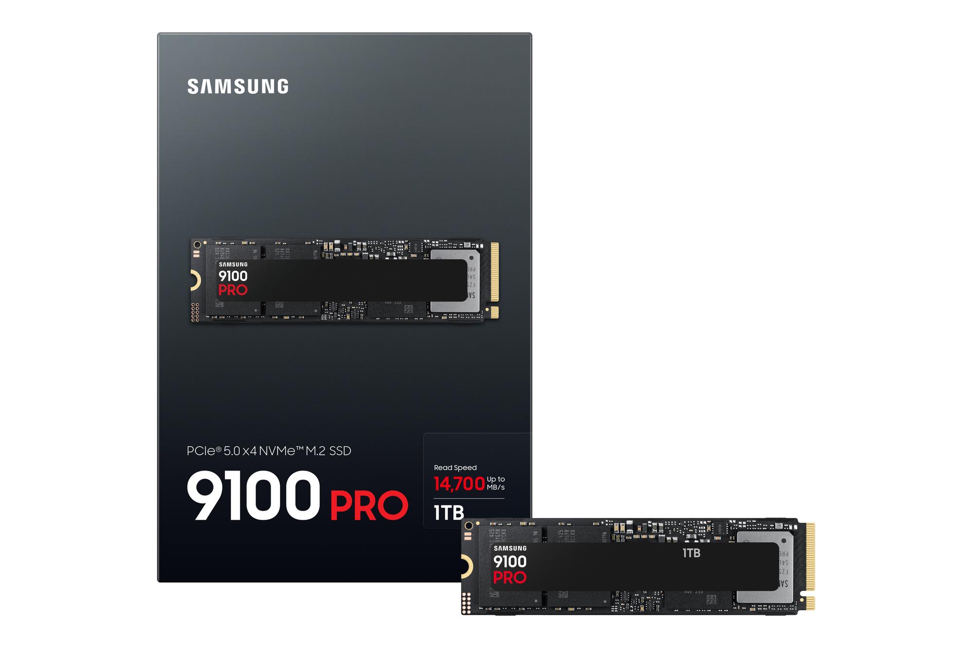 Samsung M.2 SSD Samsung 9100 Pro / MZ-VAP1T0BW Mehrfarbig