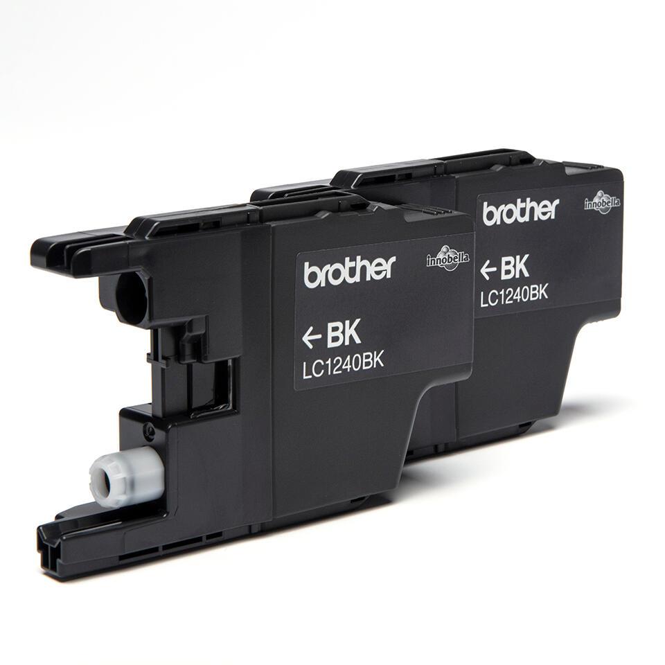 Brother Encre LC-1240BKBP2 / LC1240BKBP2 Noir Doppelpack