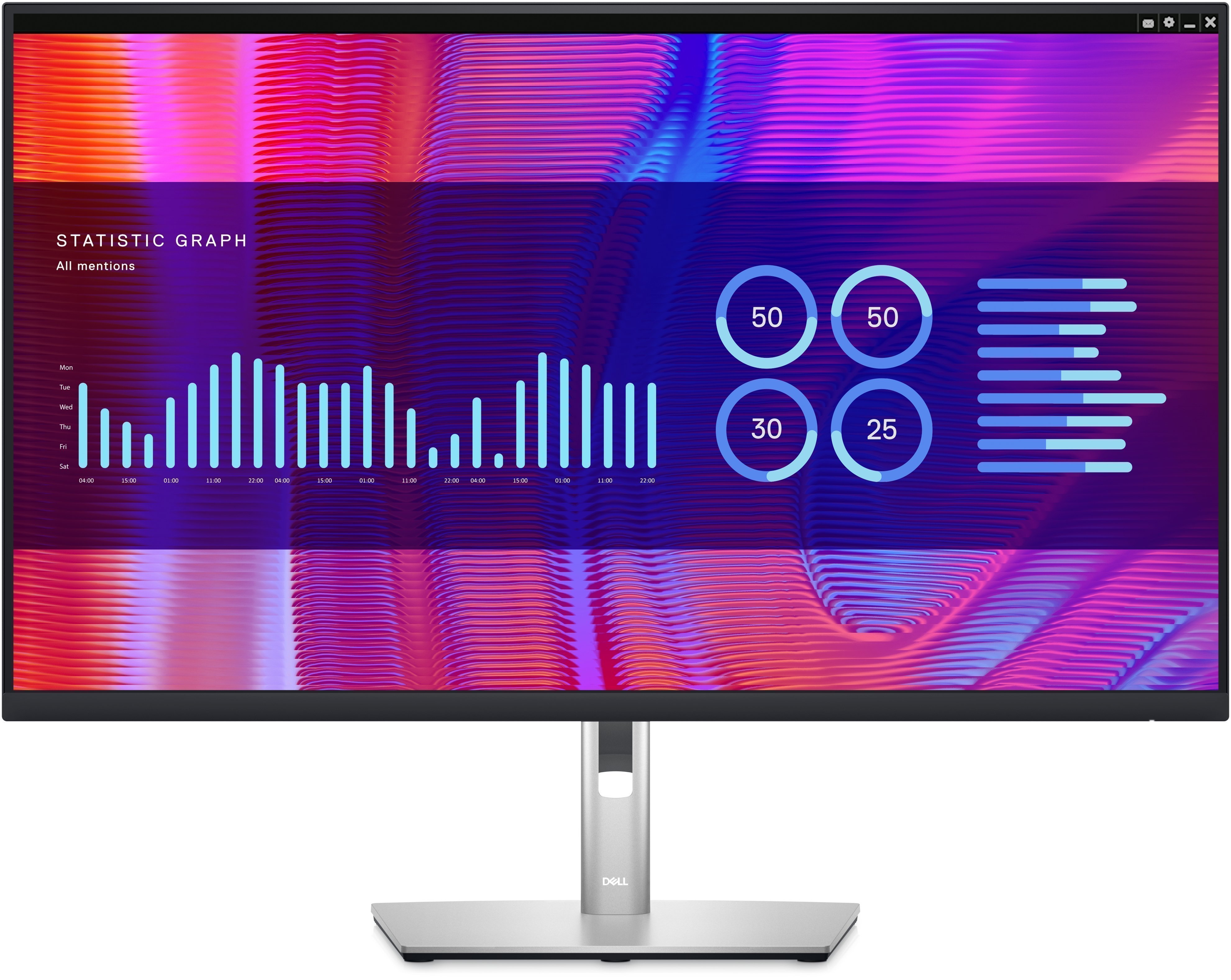 Dell Monitor P3223DE / 210-BDGB Nero