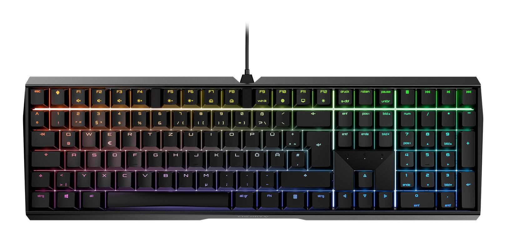 CHERRY Tastatur G80387K / G80-3874LXADE-2 Schwarz
