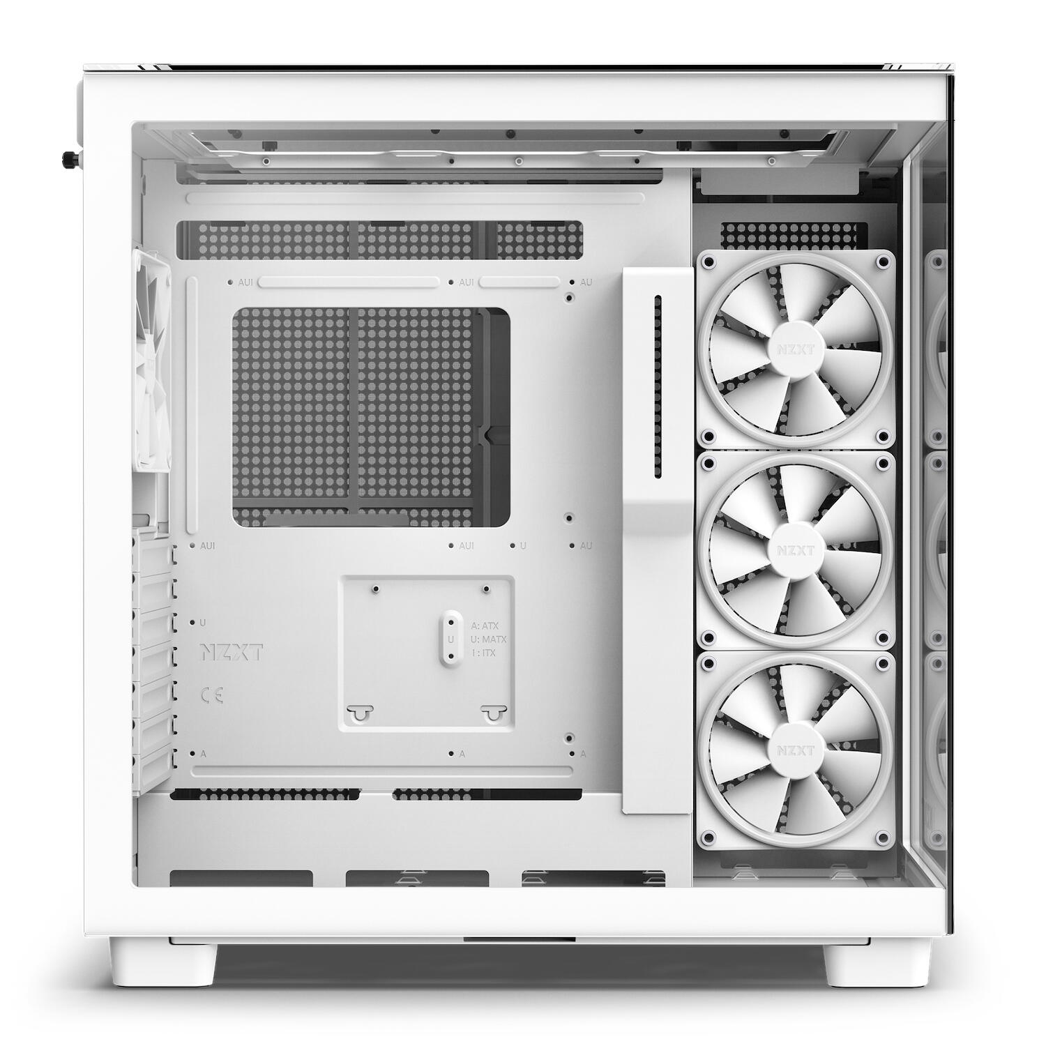 NZXT PC-Gehäuse H9 Elite / CM-H91EW-01 Weiß