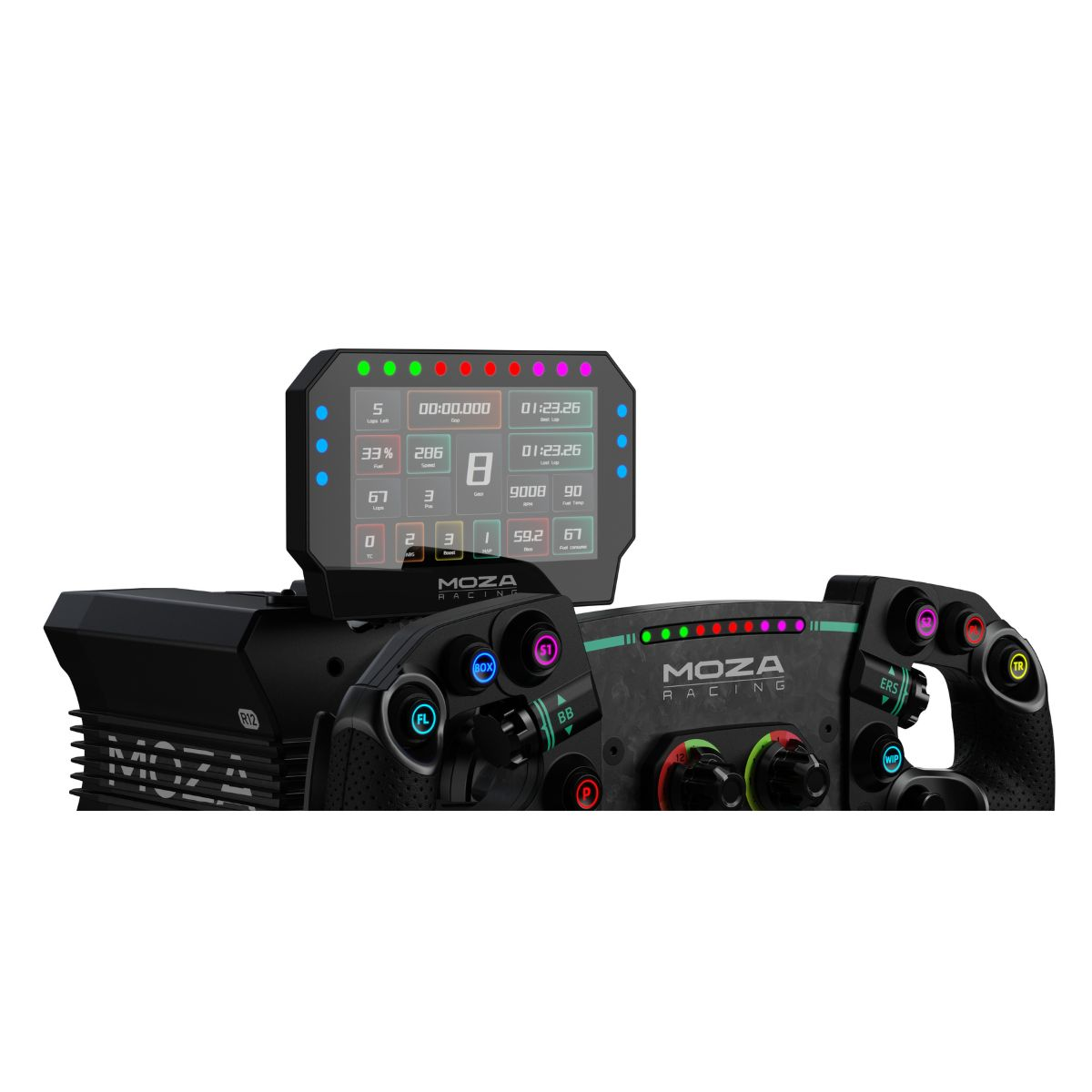 Moza Racing Controllore CM2 Racing Dash / RS072 Nero
