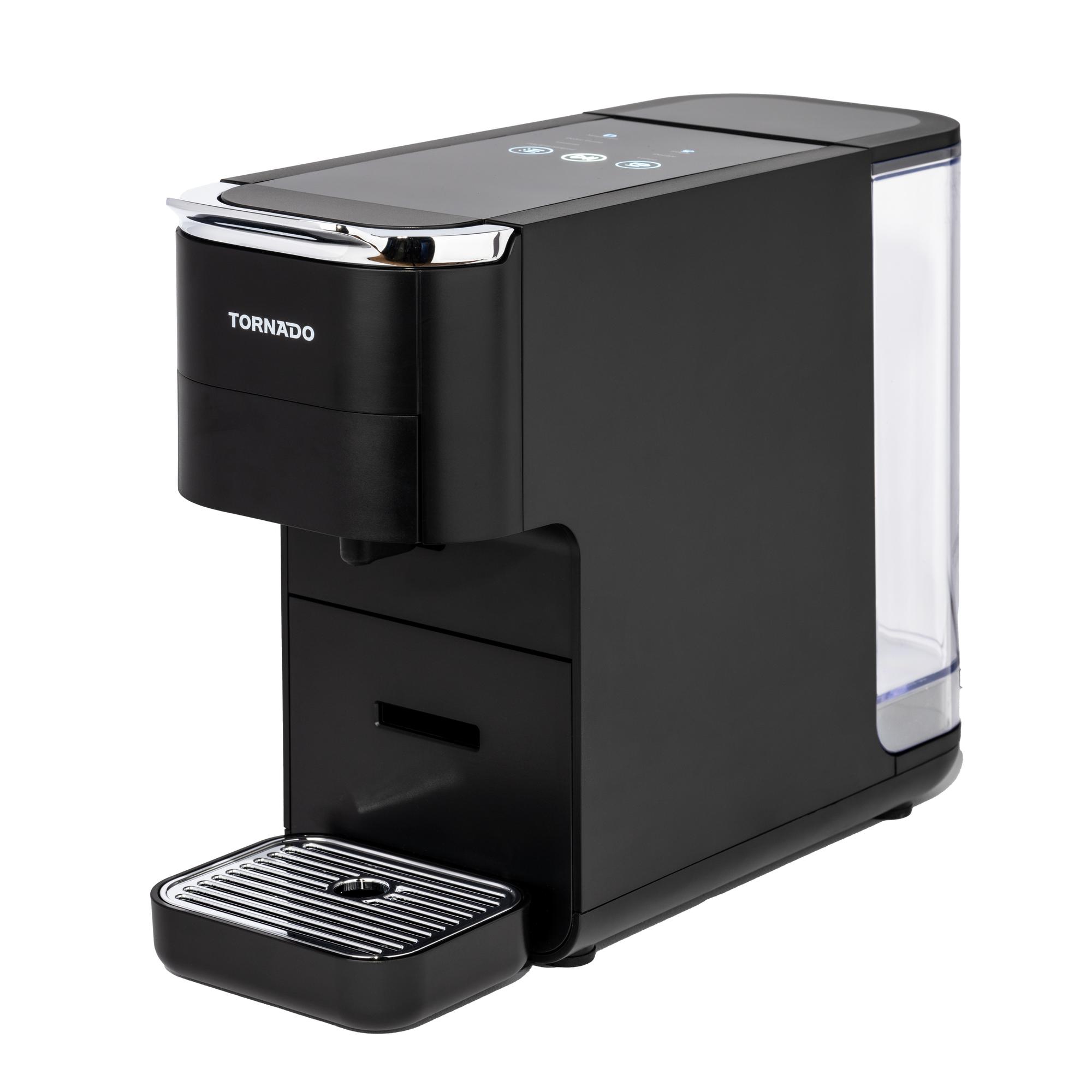TORNADO Kapselmaschine 5-in-1 Capsule Coffee Maker / TCM7042-GS Schwarz