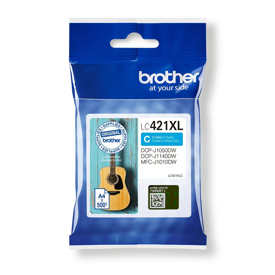 Brother Ink LC-421XLC / LC421XLC Cyan XL