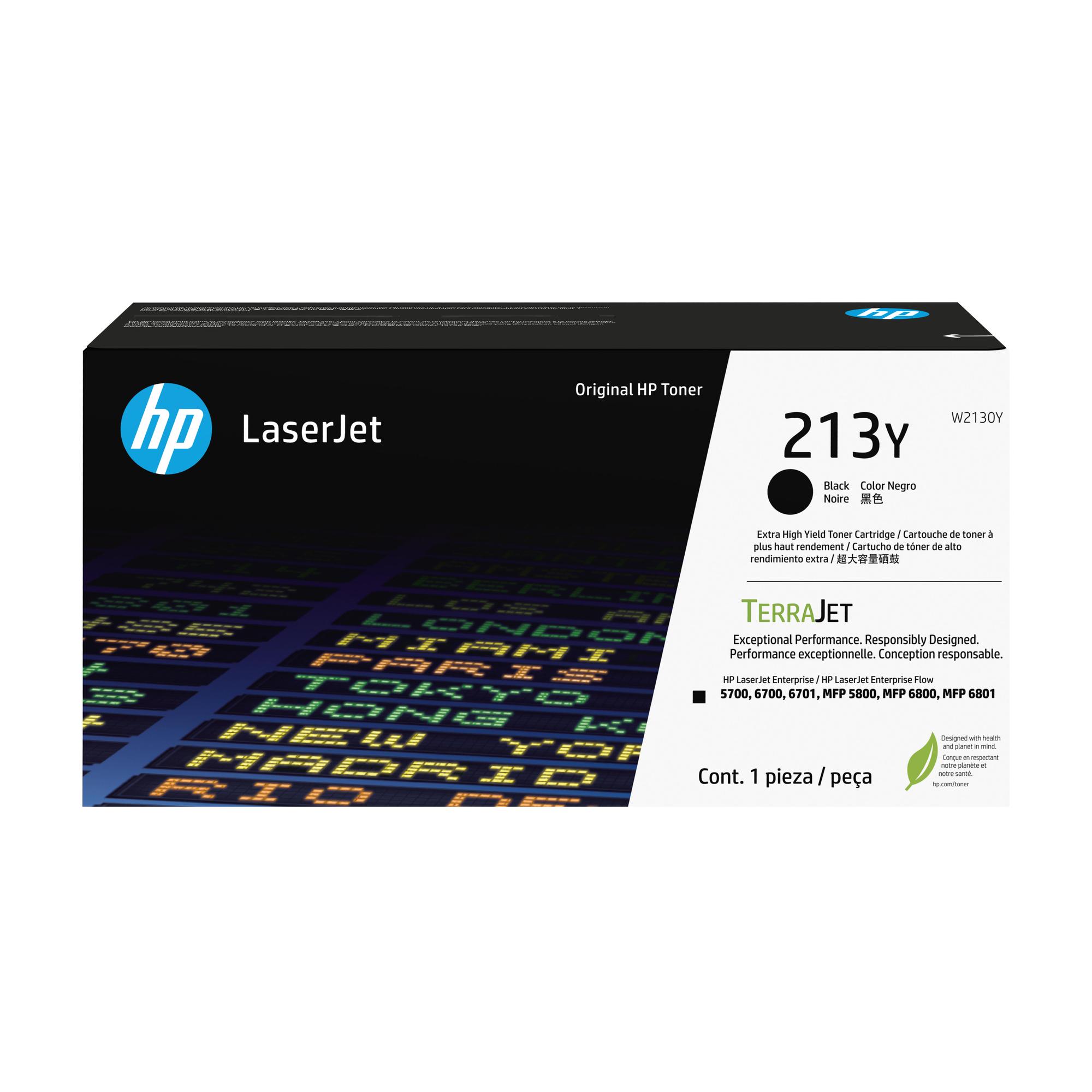 HP Toner 213Y / W2130Y Noir Standard