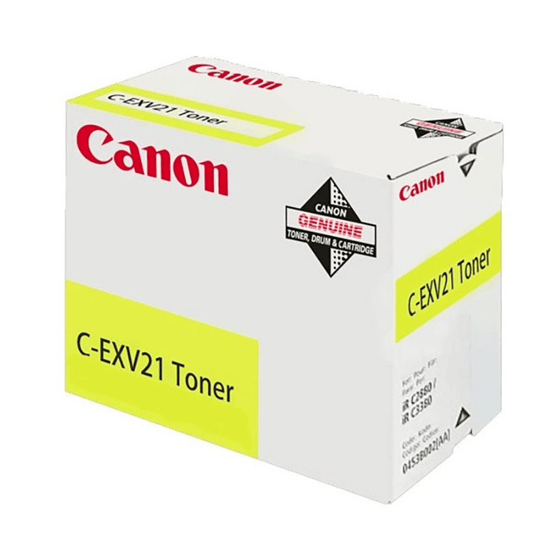 Canon Tóner C-EXV21 / 0455B002 Amarillo