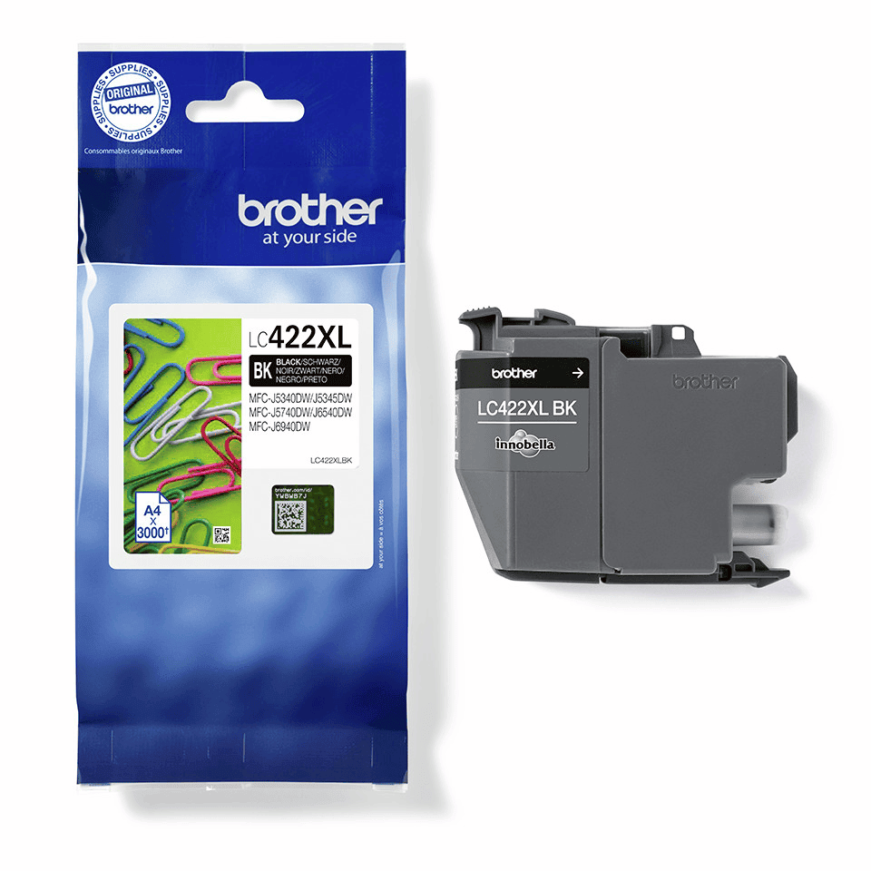 Brother Tinta LC-422XLBK Negro