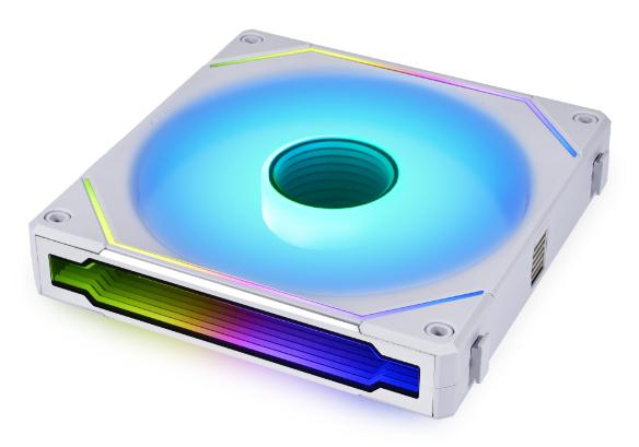 Lian Li Ventilador UNI FAN SL Infinity Wireless 120mm ARGB PWM / 12SLIN1W3W Blanco