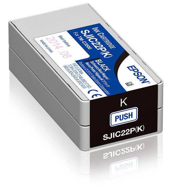 Epson Encre SJIC22PK / C33S020601 Noir Standard