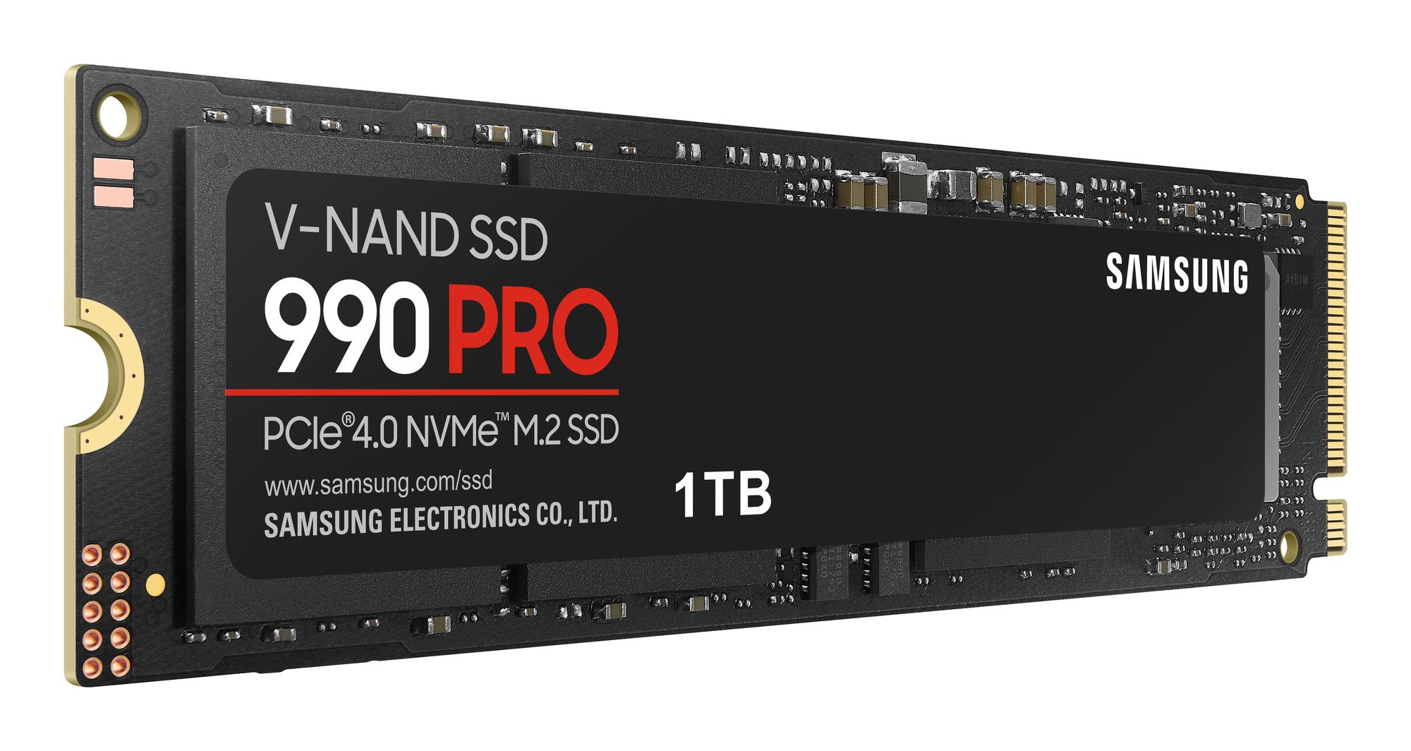Samsung SSD M.2 Samsung 990 Pro / MZ-V9P1T0BW Multicolor