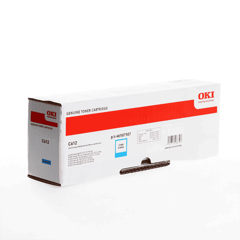 OKI Tóner 46507507 Cyan