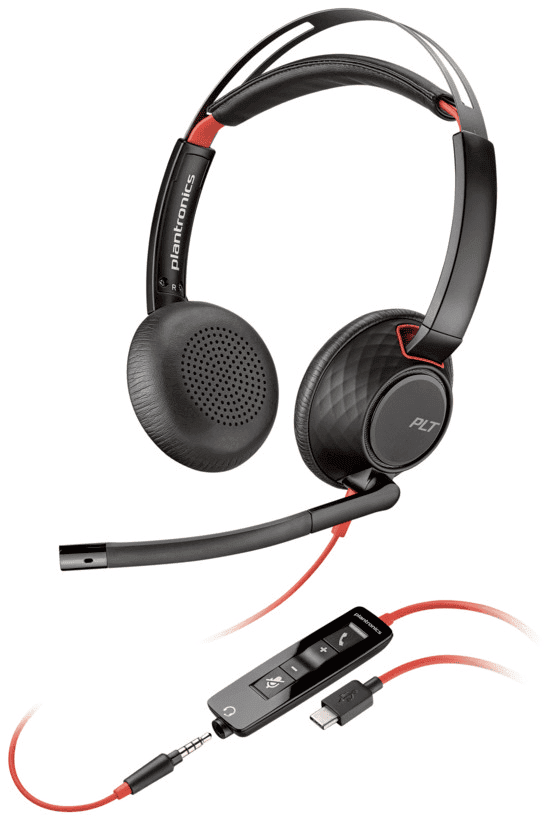 Plantronics/Poly Headset 207586 / 207586-201 Schwarz