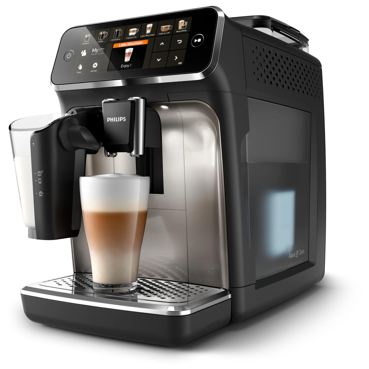 Philips Fully automatic coffee machine Series 5400 / EP5447/90 Black, chrome