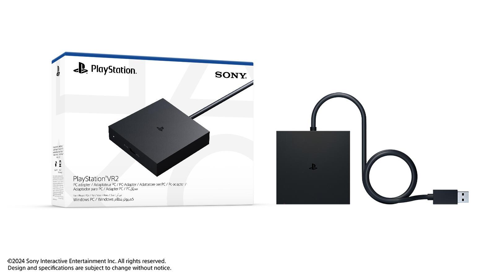 Sony Adattatore Ethernet PlayStation VR2 PC-Adapter / 1000043174 Nero