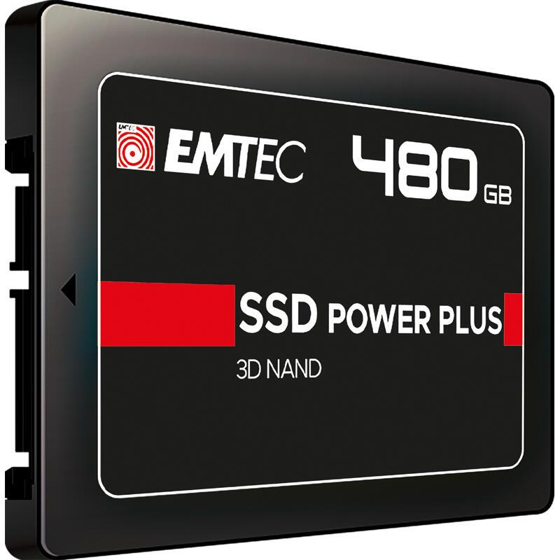 Emtec 2,5" SSD X150 480GB / ECSSD480GX150 Schwarz L
