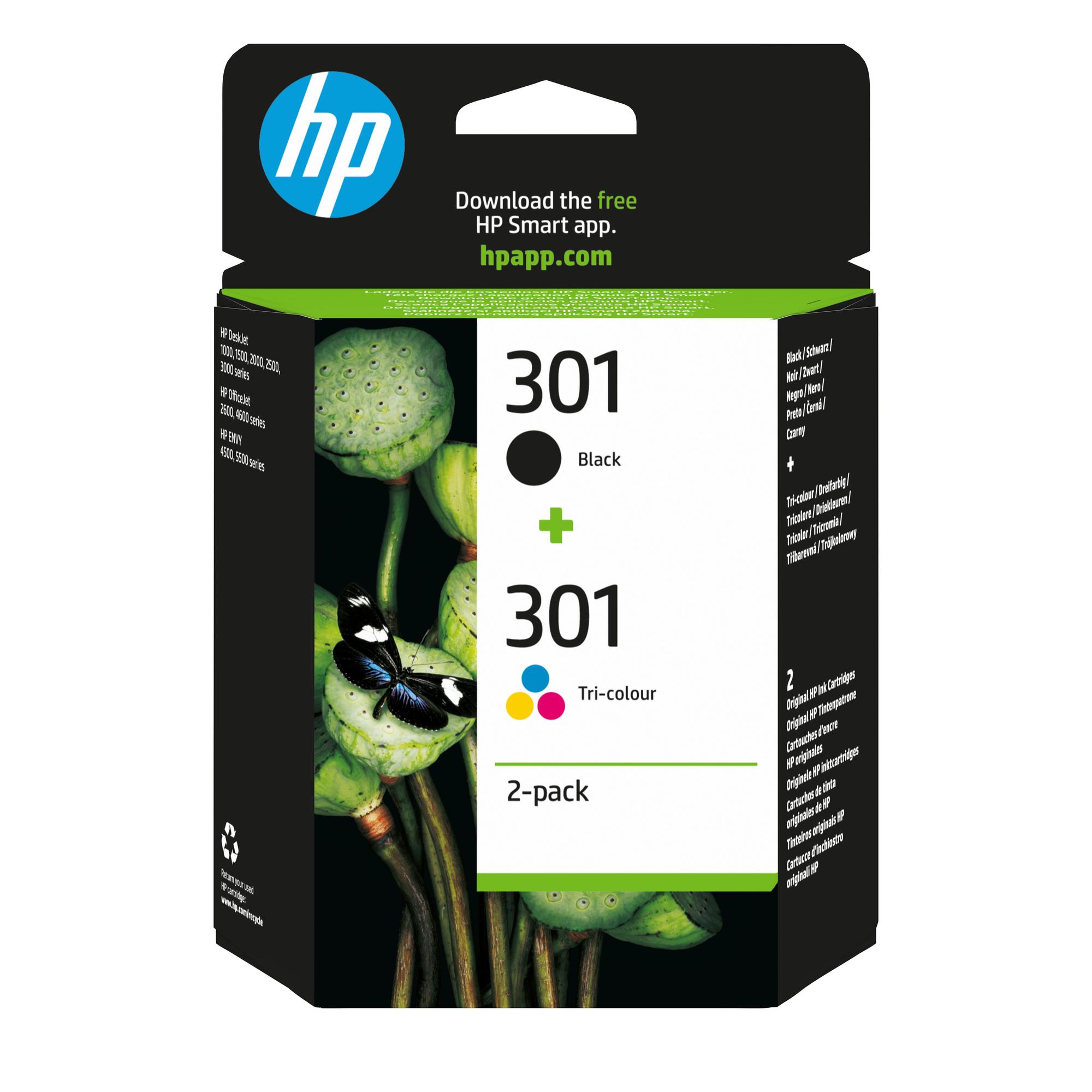 HP Ink 301 / N9J72AE BK,C,M,Y Multipack