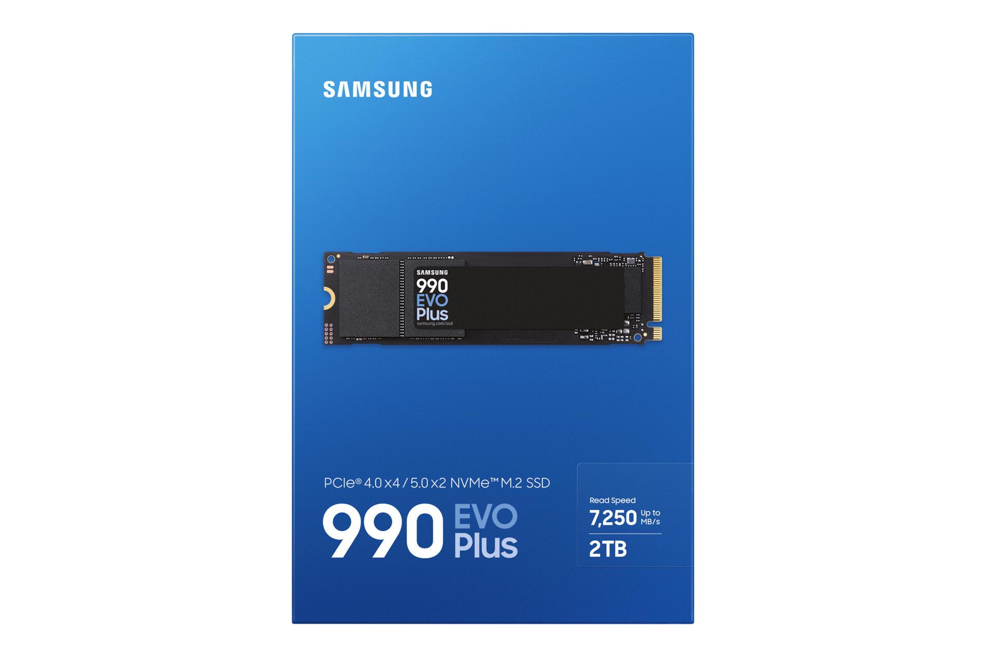 Samsung M.2 SSD 990 Evo Plus, 2TB / MZ-V9S2T0BW Schwarz