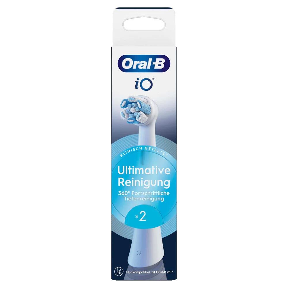 Oral-B Spazzolino da denti collegabile iO Ultimative Reinigung / 8700216373333 Bianco Doppelpack