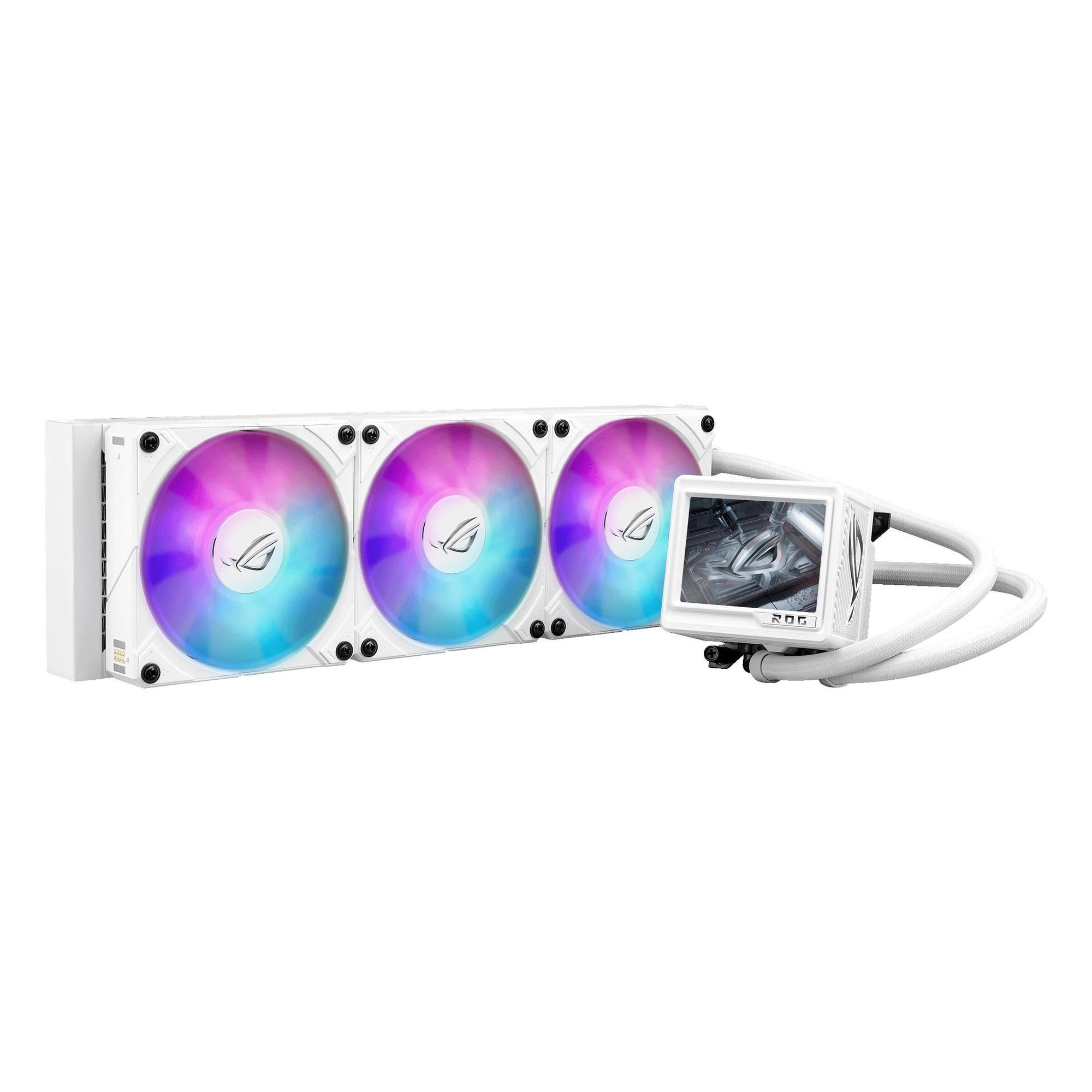 ASUS Refrigeración por agua ROG Ryujin III 360 ARGB Extreme / 90RC0132-M0EAY0 Blanco XL