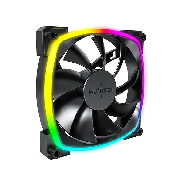 Montech Lüfter AX120 PWM / AX120 PWM (B) Schwarz